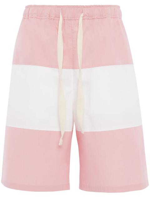 panelled deck shorts