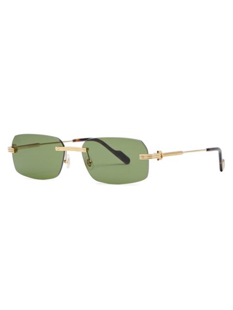 Cartier Première De Cartier Rectangle-frame Sunglasses
