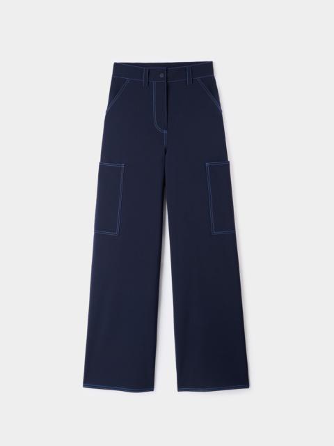 FIT LOOSE PANTS / dark blue