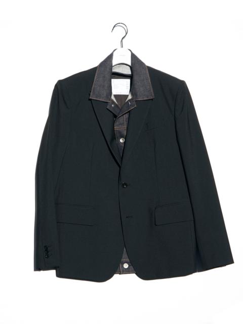 Suiting x Denim Jacket