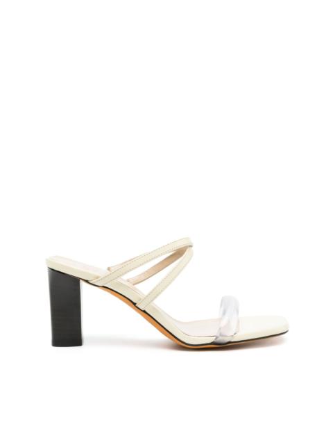Samantha 80mm leather sandals