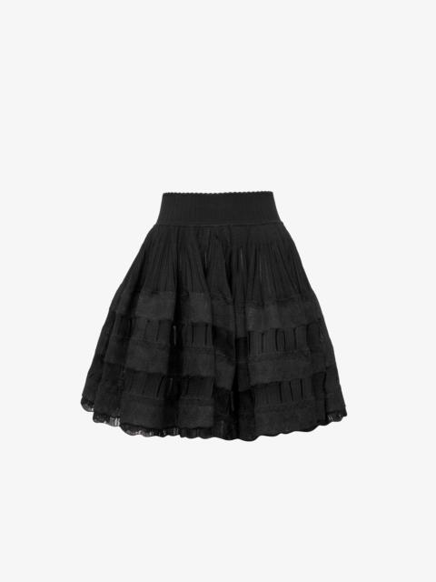SHINY CRINOLINE SKIRT