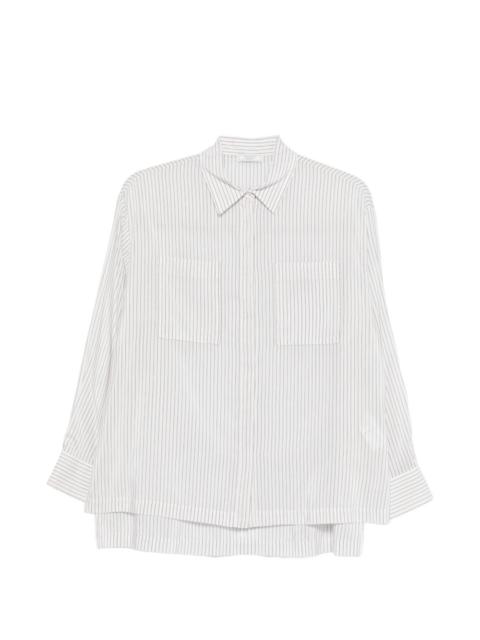 striped-pattern shirt