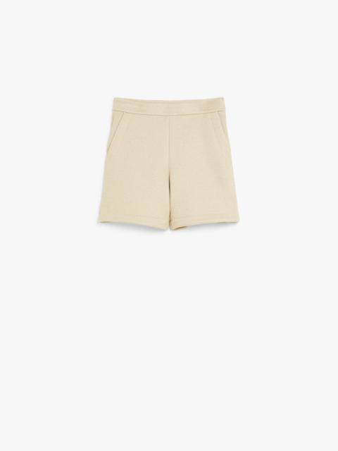 LIBIA Cotton fleece Bermuda shorts