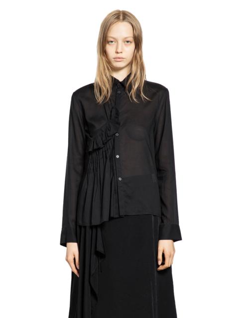 Yohji Yamamoto Woman Black Shirts
