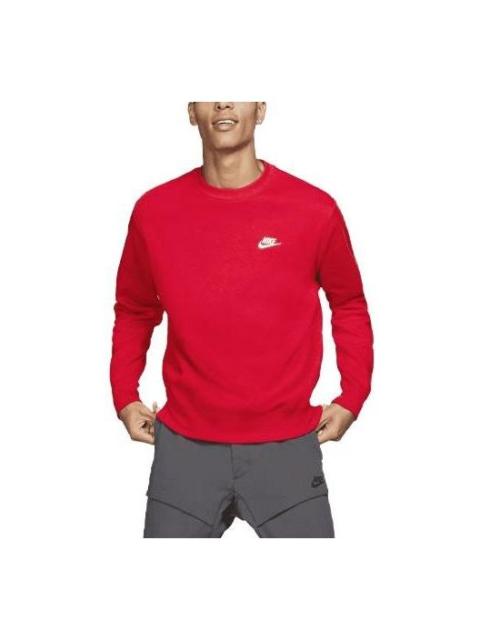 Nike Sportswear Club Fleece Crewneck 'University Red White' BV2662-657