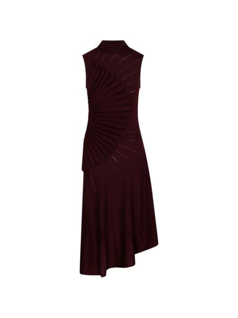 asymmetric sleeveless dress