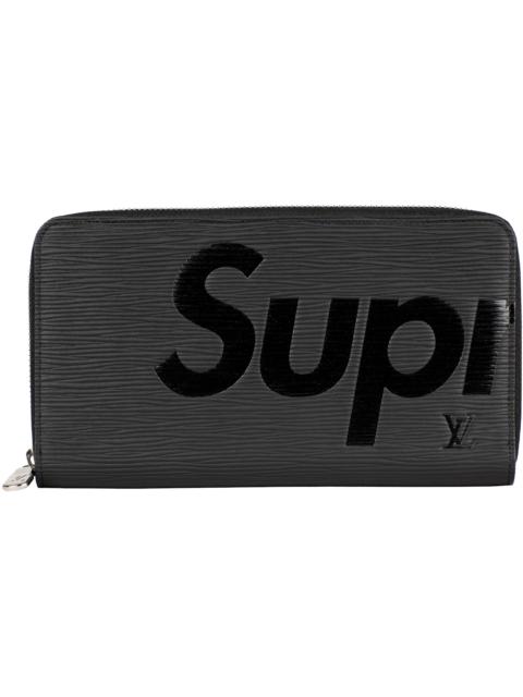 Louis Vuitton x Supreme Zippy Organizer Epi Black