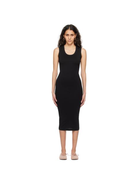 Black Joline Midi Dress