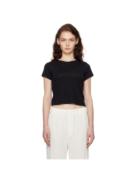 Black Short Sleeve Baby T-shirt