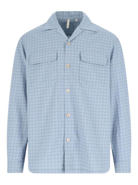 Pocket check shirt