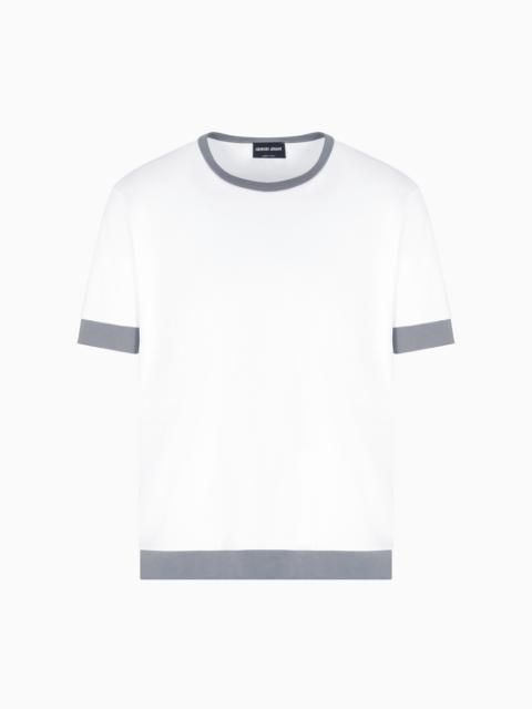 ORGANIC COTTON JERSEY CREW-NECK T-SHIRT