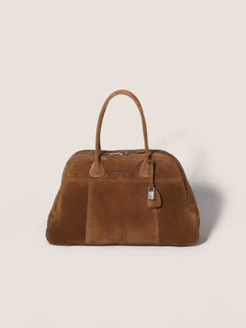 Suede bag