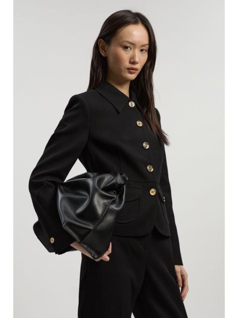 Petite Textured Compact Stretch Tailored Jacket