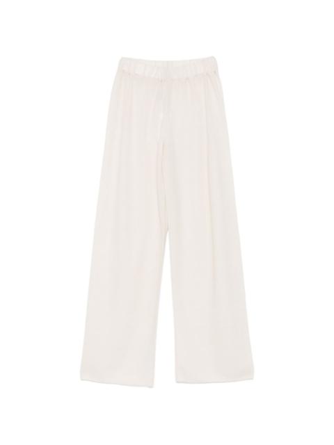 elasticated-waistband trousers