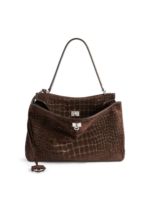 Women's Rodeo Handbag Medium in Dark Brown