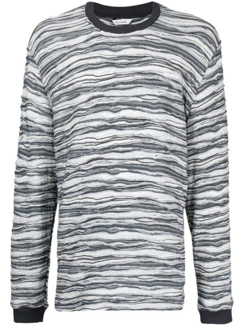 graphic-print long-sleeve T-shirt