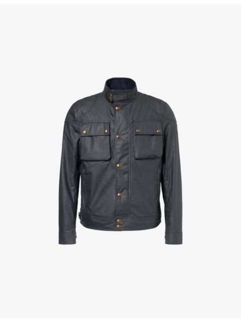 Racemaster High-Neck Waxed-Cotton Jacket