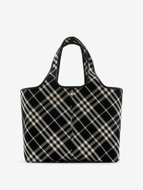 Medium Check Tote