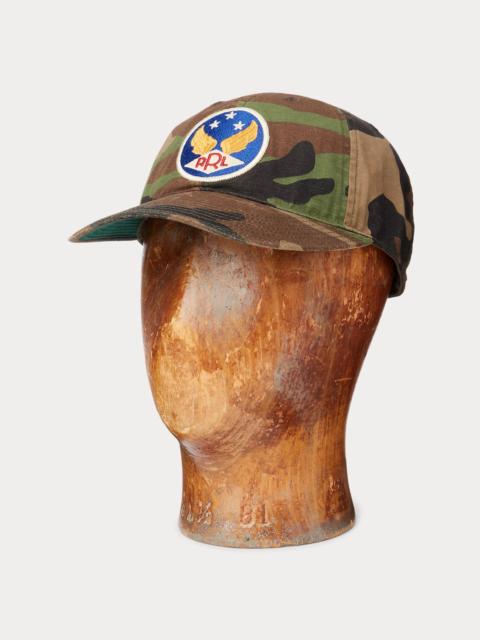 Winged-Logo Camo Ball Cap