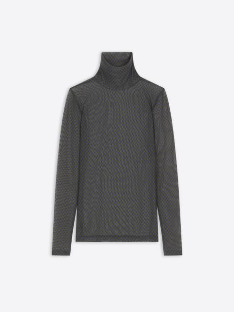 PRINTED TURTLENECK TEE