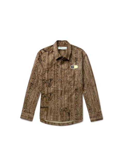 OFF-WHITE Camouflage Print Overshirt Camo