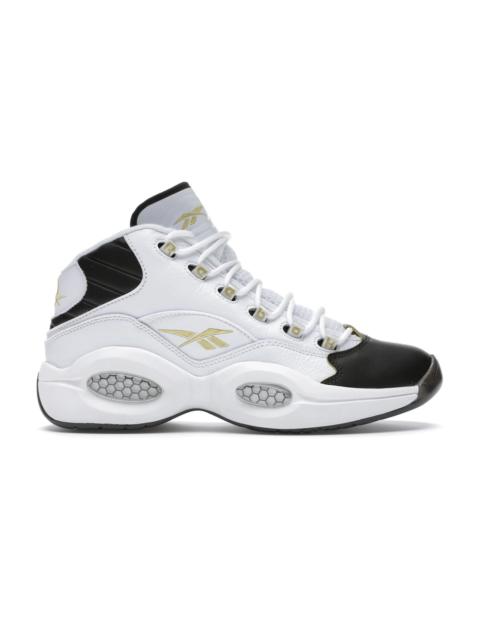 Reebok Question Mid Black Toe