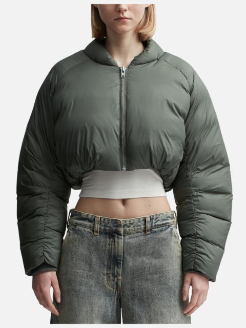 CROPPED PILLOW BOMBER