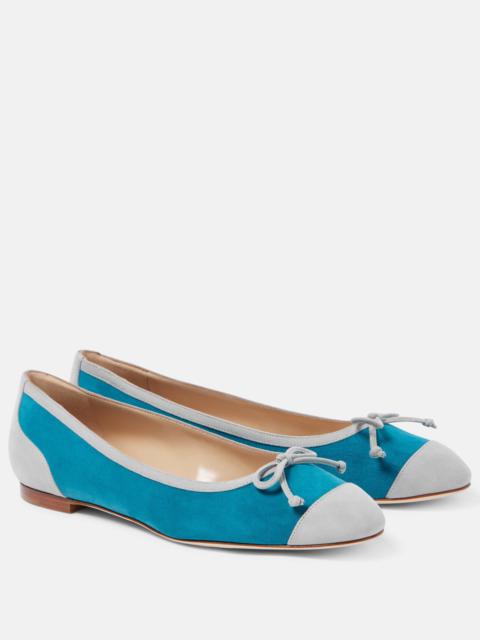 Capbal suede ballet flats