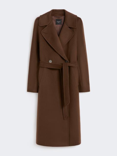RESINA Double-breasted wool midi coat