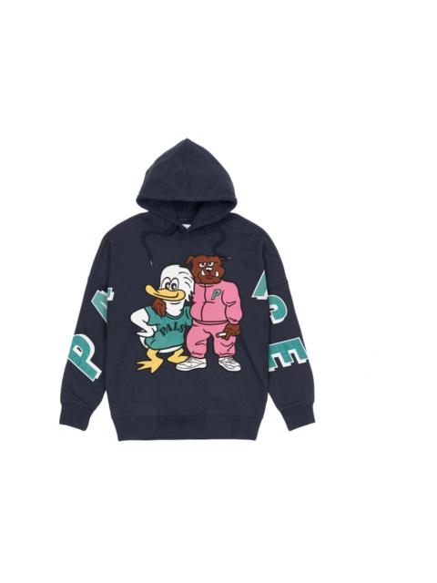 Palace Dog And Duck Drop Shoulder Hood Navy