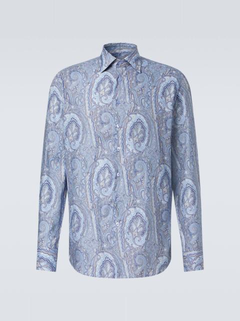 Paisley cotton shirt