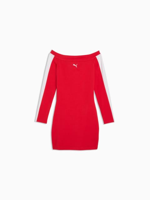 T7 Women's Long Sleeve Dress