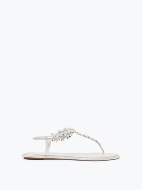 EDEN IVORY THONG SANDAL 10