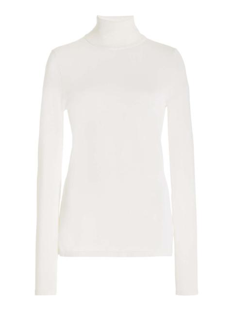 May Turtleneck in Ivory Cashmere Wool