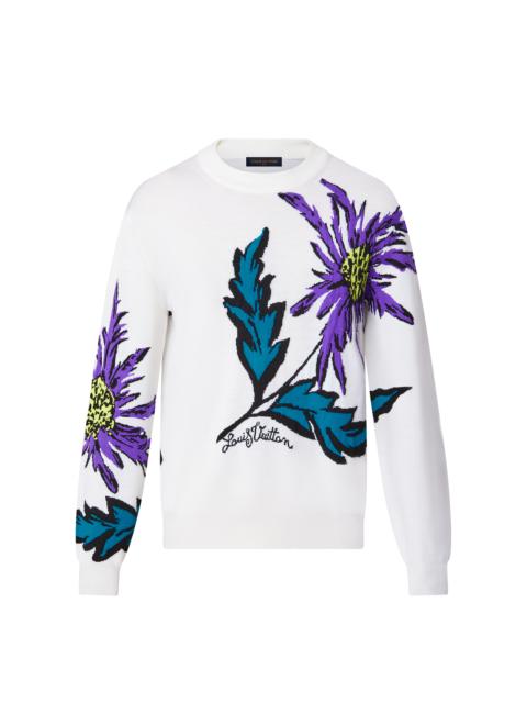 Thistle Intarsia Pullover