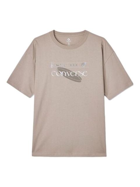 Converse Logo T-Shirt 'Milk Chocolate' 10024870-A02