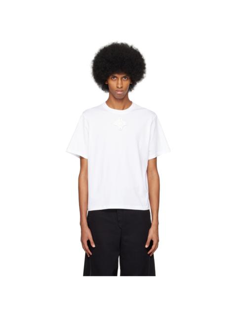 White Eyelet T-Shirt