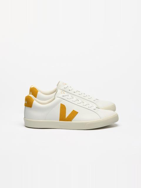 ESPLAR LEATHER WHITE SAFRAN