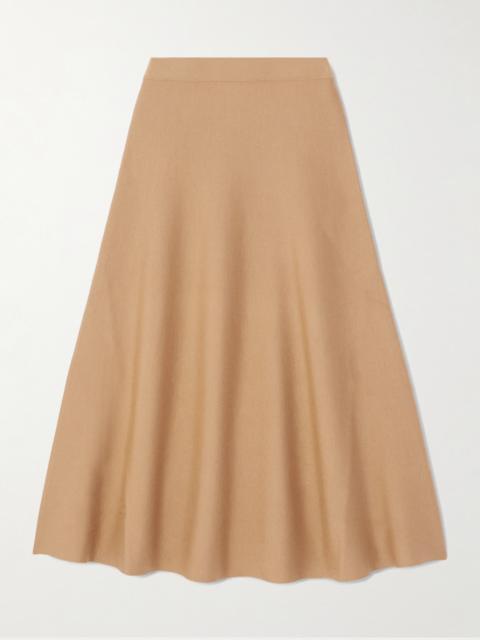 Freddie Wool, Silk And Cashmere-blend Midi Skirt