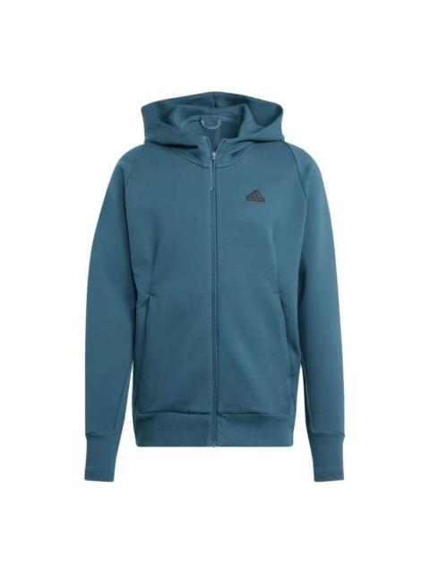 adidas Z.N.E. Premium Full-Zip Hooded Track Jacket 'Arctic Night' IN5087