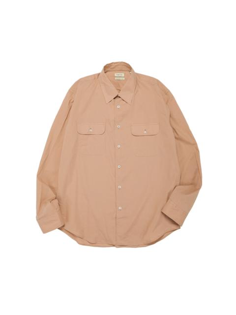 Artist Shirt Washed Cotton Voile Rosewood