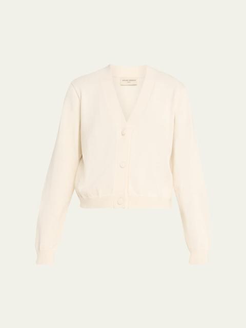 Serena Cotton Cashmere Knit Cardigan
