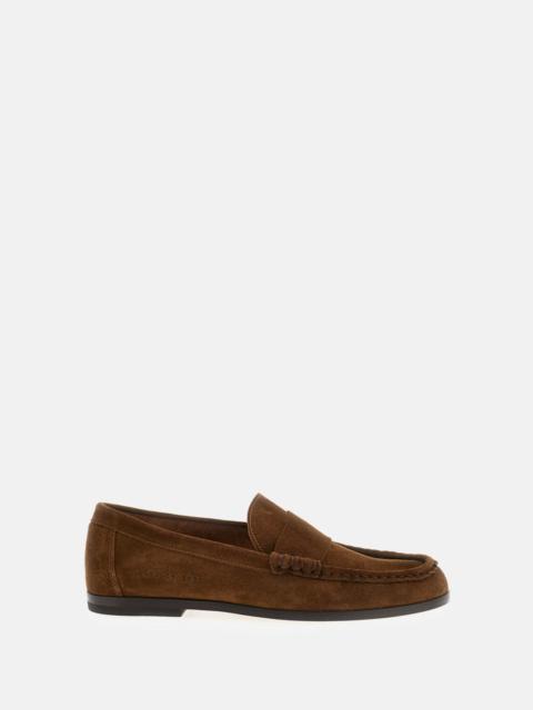 SUEDE LOAFERS