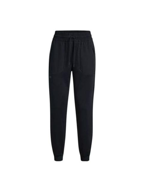 (WMNS) Under Armour Splendid Sweatpants 'Black' 1382286-001