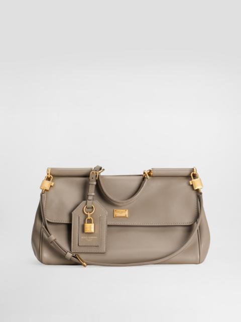 My Sicily handbag in plongé calfskin