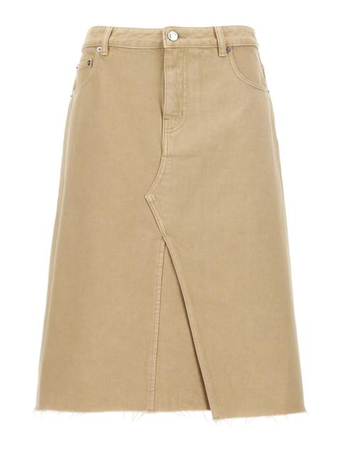 'Deconstructed Midi' skirt