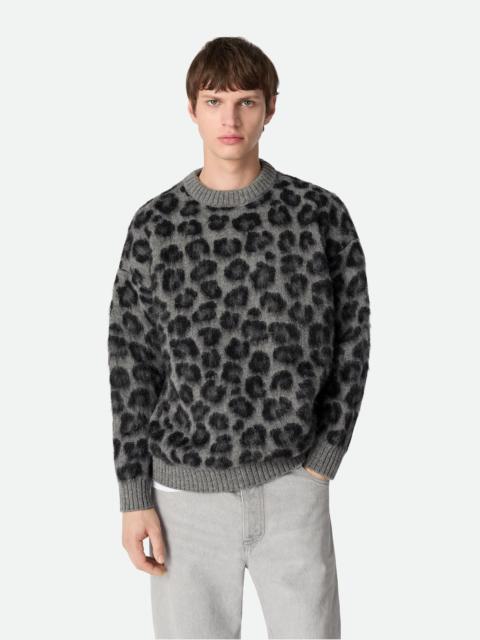 Mohair Leopard Sweater