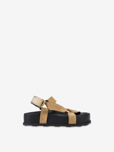 SUEDE SANDALS