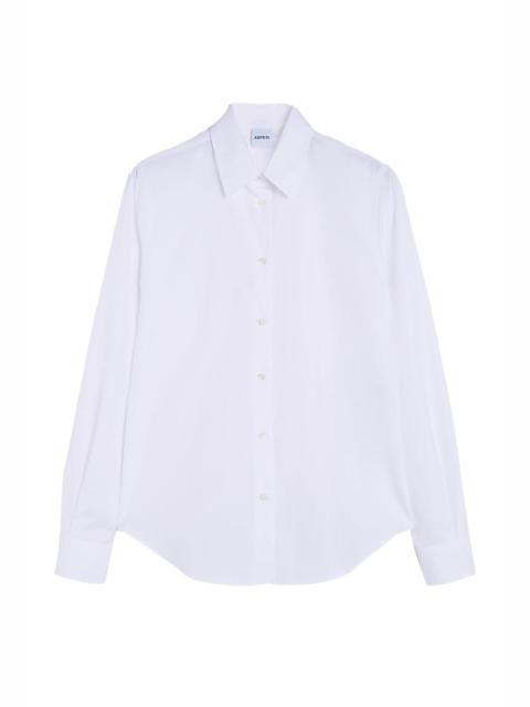 Long Sleeve Mod Shirt - White